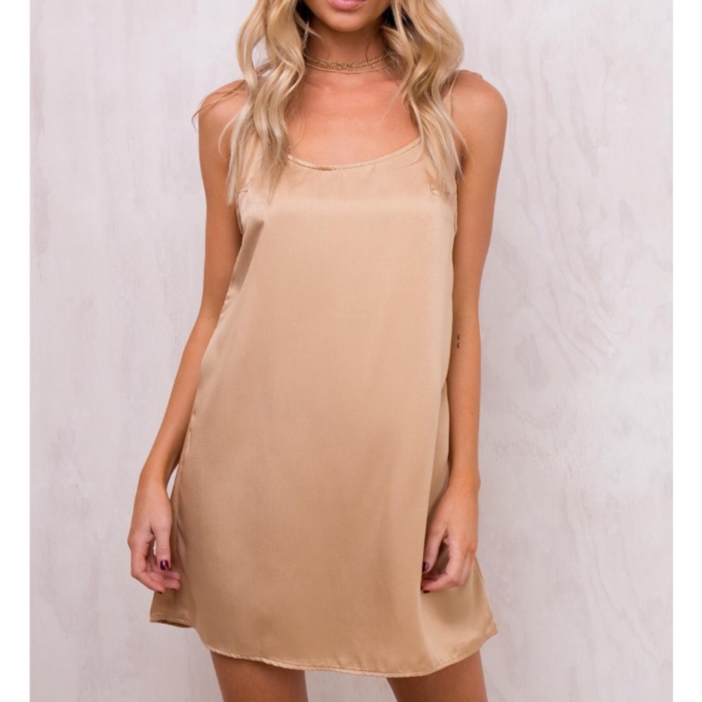 Gold Dress Princess Poly Dress